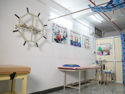 Checkup room at Jyoti Multispeciality Hospital